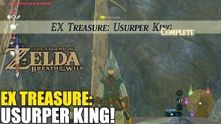 EX Treasure Usurper King  Usurper King Helmet Location Botw [upl. by Dnilasor]