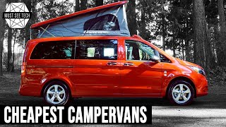 9 Cheapest Campervans Designed with Affordability in Mind Review of 2021 Models [upl. by Yhpos]