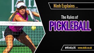 The Rules of Pickleball  EXPLAINED [upl. by Zilvia658]