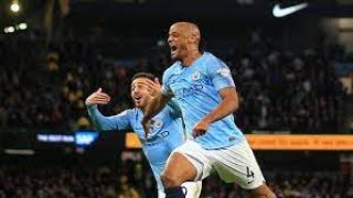 Kompany Last goal for Manchester City Peter Drury Martin Tyler amp Arlo White Commentary by SunnyCR7 [upl. by Omland]