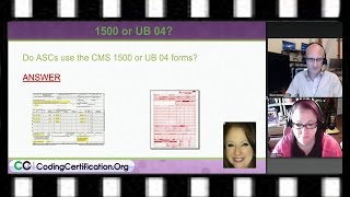 Medical Billing Training — Do ASCs use CMS 1500 or UB 04 Forms [upl. by Hans]