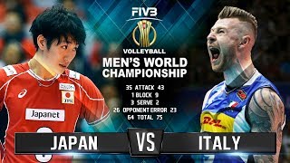 Italy vs Japan  Highlights  Mens World Championship 2018 [upl. by Philipines408]