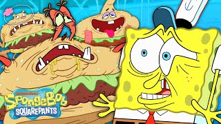 Krabby Patty Creature Feature 😱  SpongeBob [upl. by Nodnrb]