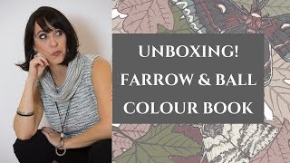 Farrow amp Ball Paint Book Unboxing [upl. by Johppa]