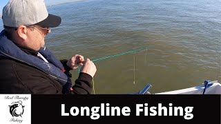 Laying A LonglineLonglining  Longline Boat Sea Fishing uk [upl. by Namron]