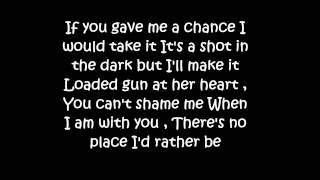 No place Id rather be lyrics HD [upl. by Irisa]