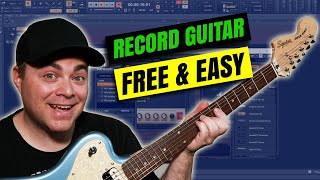 Easily Record Guitar in Cakewalk Tutorial [upl. by Malin918]