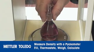 Measure Density with a Pycnometer [upl. by Irami665]