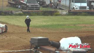 Brownstown Speedway  05242014  Jeremy Hines vs Dillan White [upl. by Roderigo]