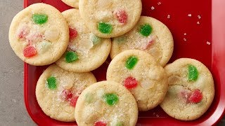 Easy Gumdrop Cookies  Betty Crocker Recipe [upl. by Lannie]