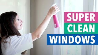 How to Clean Windows Like a Pro Clean My Space [upl. by Kowalski531]