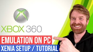 The Best Xbox 360 Emulator for PC Xenia  Full install guide  setup  tutorial [upl. by Blight408]