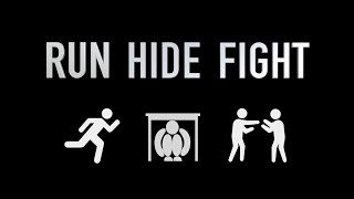 RUN HIDE FIGHT  Active Attacker Training  Wayne State University [upl. by Leland]