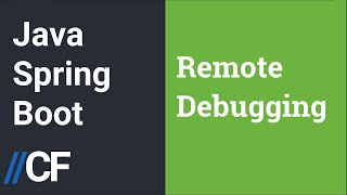 Java Spring Boot  Remote Debugging in IntelliJ  Configuration [upl. by Rego622]