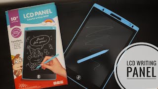 LCD 10quotinch panel colorful writing tablet [upl. by Aikemat]