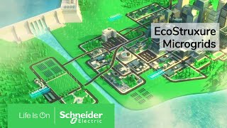 EcoStruxure Microgrids Reliable Energy amp Power Distribution  Schneider Electric [upl. by Obbard]