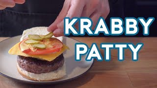 Binging with Babish Krabby Patty from Spongebob Squarepants [upl. by Ahsitram]