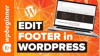 👣 How to Edit the Footer in WordPress Step by Step 📝 [upl. by Buckels]