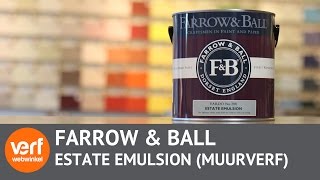 De 1 van Farrow amp Ball  Farrow amp Ball Estate Emulsion [upl. by Elletnuahc]