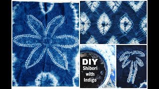 DIY Shibori with Indigo Dye [upl. by Jaela]