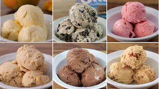 7 Easy Homemade Ice Cream Recipes No Ice Cream Machine [upl. by Erapsag12]