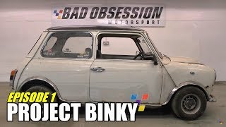 Project Binky  Episode 1  Austin Mini GTFour  Turbo Charged 4WD Mini [upl. by Creedon]