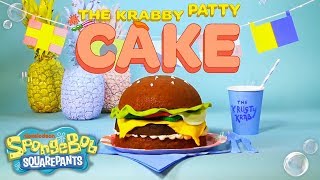 How to Make a Krabby Patty Cake  SpongeBob [upl. by Ettenuj652]