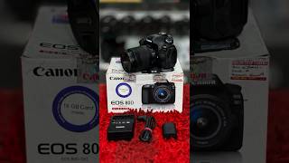 CALL  9095566223 📲  Best Used Camera Shop📸  All India Delivery 🚚  CANON 80D [upl. by Grover629]