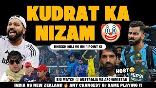 JUST RCB THINGS 🤡 PAAIJAAN AB HUM KYA KREGE 😂 HOST 1 POINT LE LO  IND Vs NZ 🔥 AFG Vs AUS BIG MATCH [upl. by Elysha]