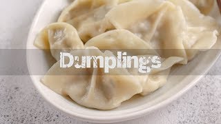 How to Make Dumplings Jiaozi [upl. by Emlynne]