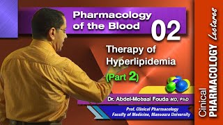 Pharmacology of the Blood Ar  Lec 02 Therapy of hyperlipidemia Part 2 Lipidlowering agents [upl. by Andris561]