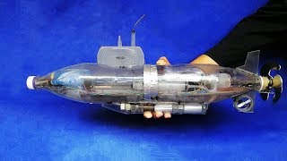 How To Make A RC Submarine  From Plastic Bottles  Amazing DIY Projects [upl. by Benny]