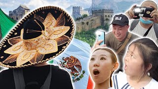 EL PODER DEL SOMBRERO MEXICANO EN CHINACASI NOS ARRESTAN🚨😱 [upl. by Pacien504]