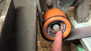 Homemade 2quot X 72quot belt grinder [upl. by Pickering514]