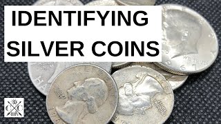 How to Identify SILVER Coins in your pocket change [upl. by Eilata]