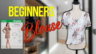 Beginners Blouse  The Sewing Room Channel [upl. by Biddick999]