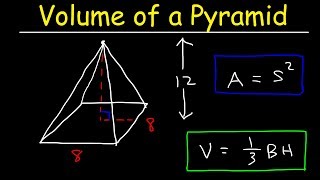 Volume of a Pyramid [upl. by Agnizn]