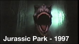 Jurassic Park The Ride  1997  Universal Studios Hollywood [upl. by Ekusoyr472]