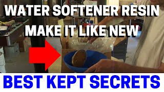 NEVER Replace Water Softener Resin Until Watching This [upl. by Anyd]