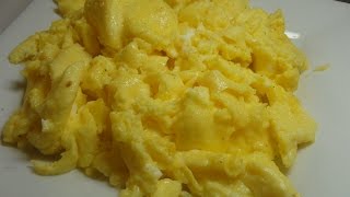 Perfect Scrambled Eggs in three simple steps [upl. by Assetnoc]