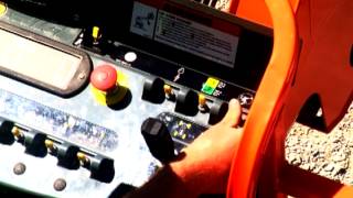 How to Operate the JLG Boom Lift Drive Orientation System [upl. by Adnirod]