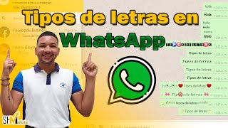 100 Tipos de letras en WhatsApp 2022  Tipografías creativas [upl. by Maccarthy499]