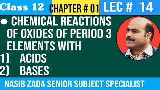 REACTIONS OF OXIDES OF PERIOD 3 ELEMENTS WITH ACIDS AND BASES CHEMISTRY CLASSPASHTOPOSHTO [upl. by Nannahs]