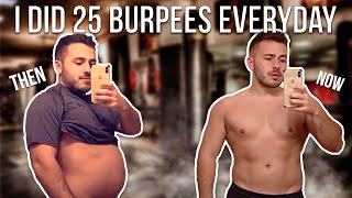 I Did 25 Burpees A Day For One Month  Heres What Happened [upl. by Frankel]