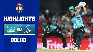 Brisbane Heat v Adelaide Strikers  BBL13 [upl. by Eiro]