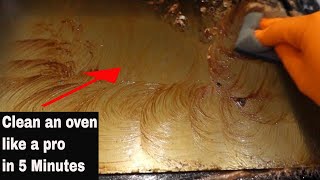 How to clean an oven like a pro in 5 minutes  DIY Selleys [upl. by Delores]