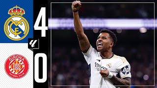 Real Madrid 40 Girona  HIGHLIGHTS  LaLiga 202324 [upl. by Tram]