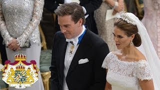 Prinsessan Madeleine och herr Christopher ONeills bröllop  höjdpunkterna [upl. by Ihn339]