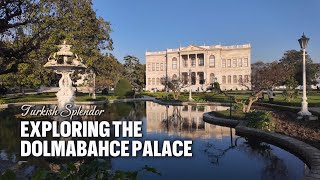 4K Istanbul Dolmabahce Palace  Walking Tour [upl. by Rebah]