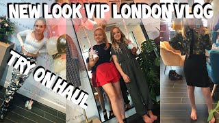 New Look VIP Appointment LONDON Vlog  TEEN try on haul [upl. by Ulick58]